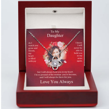 Personalized Gift For Daughter - Love Knot - Send this gift to my Beloved Daughter