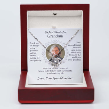 Personalized Gift For Grandmather - Love Knot - Send this gift to my Beloved Grandmother