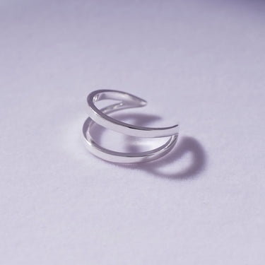 Open Double Oval Ring