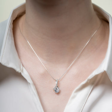 Perfect Gift For Soulmate - Pure Silver Necklace Gift Set