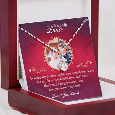 How can I Live without You My Beautiful Wife - Alluring Beauty Necklace