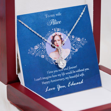 I can't Imagine how My Life would be without You - Alluring Beauty Necklace