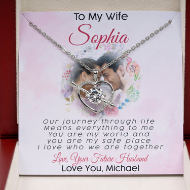 Personalized Gifts from Husband to Wife - Love At First Sight - To My Wife, Love Your Future Huband