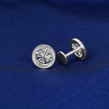 Personalized Gift from Wife to Husband - Radiant Cufflinks - Square Gem Radiance Cufflinks - A Gift for My Husband on the Occasion of His 40th Wedding Anniversary