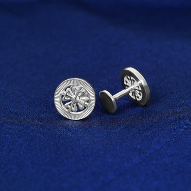 Personalized Gift from Wife to Husband - Radiant Cufflinks - 3rd Weding Anniversary to Huband Gifts