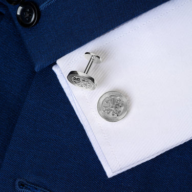 Personalized Gift For Dad - Radiant Cufflinks - A Gift to Represent a Merry Christmas