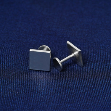 Personalized Gift from Wife to Husband - Chic Square Cufflinks - A Gift for My Husband on the Occasion of His 20th Wedding Anniversary