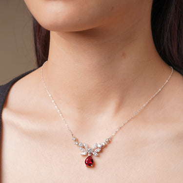 Ruby Angel Pendant