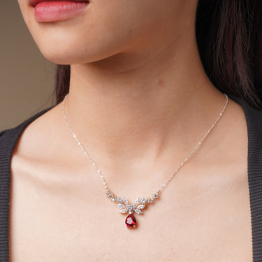 Ruby Angel Pendant