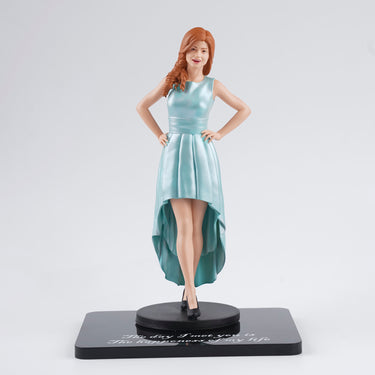 Personalized Statue Valentine Gift - 3D Selfie - Full Body 3D Figurine - Pretty Girl 3D Statues - Gift for Valentine Day