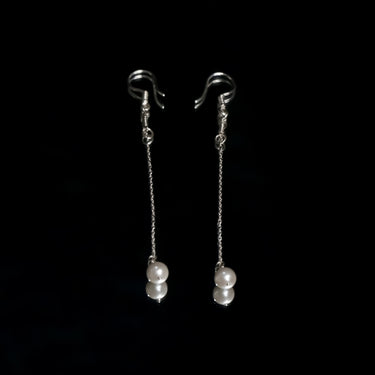 Dainty Pearl Drop Earrings