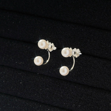 Two-in-One Pearl Earrings