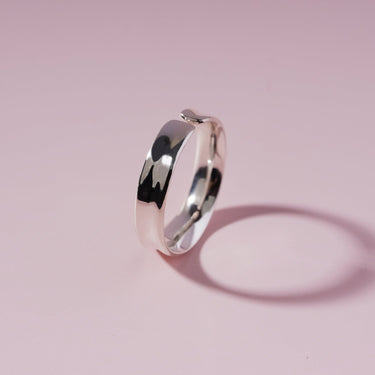 Geometric Silver Ring