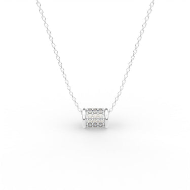 Crystal Iced-Out Solid Sleek Box Clasp