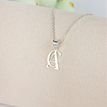 Double Initial Necklace