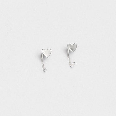 Tiny Heart Earrings