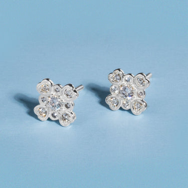 Crystallized Blossom Earrings