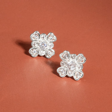 Crystallized Blossom Earrings