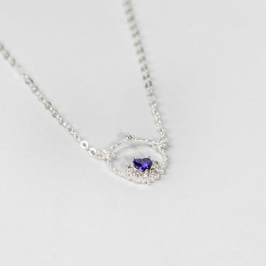 Purple Heart Necklace