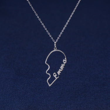 Eternal Name Heart Necklace