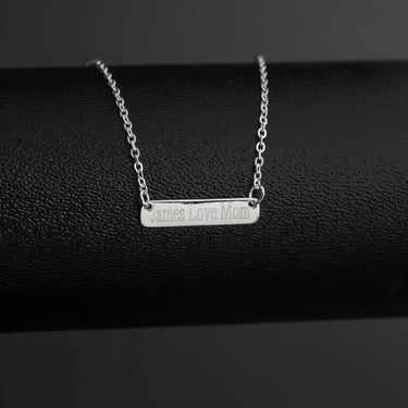 Personal Engraved Necklace