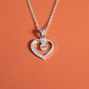 Personalized Gifts for Wife - Heartfelt Necklace - Happy Valentine's Day, You're the love of my life, today and forever.