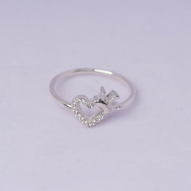 Heart Crown Ring