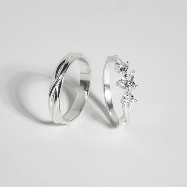 Infinity Love Duo Ring