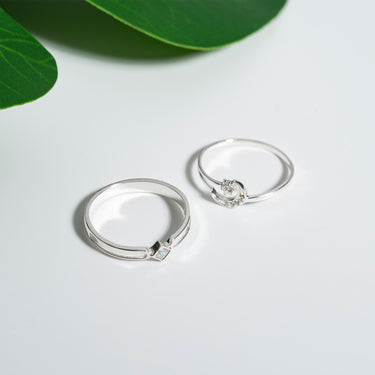 Lunar and Stellar Duo Rings