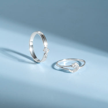 Lunar and Stellar Duo Rings