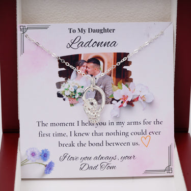 Personalized Gift from Parent to Bride - Eternal Connection - I Love You Always