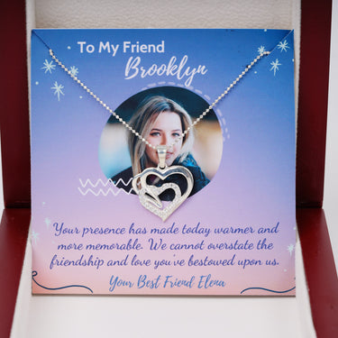 Personalized Gift from Brides to Friends - Unbreakable Bond - Your Presence Has Made Today Warmer