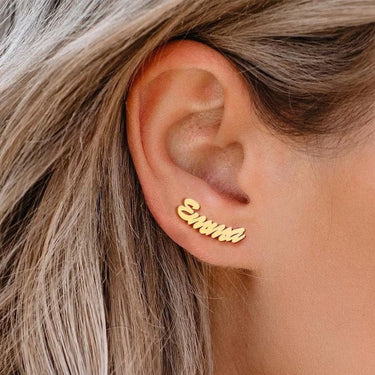 Personalized Name Earring