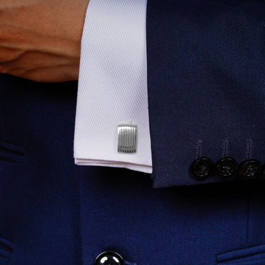 Classic Stripe Rectangles Cufflinks