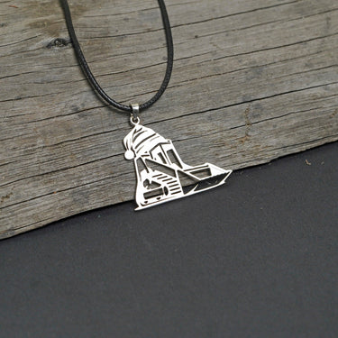 Bulldozers Christmas Necklace