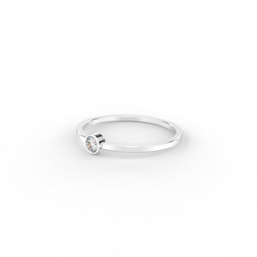 Crystal Minimalist Ring